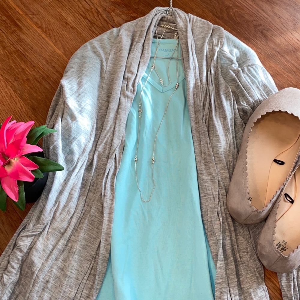 Mint Blue Sonoma Top